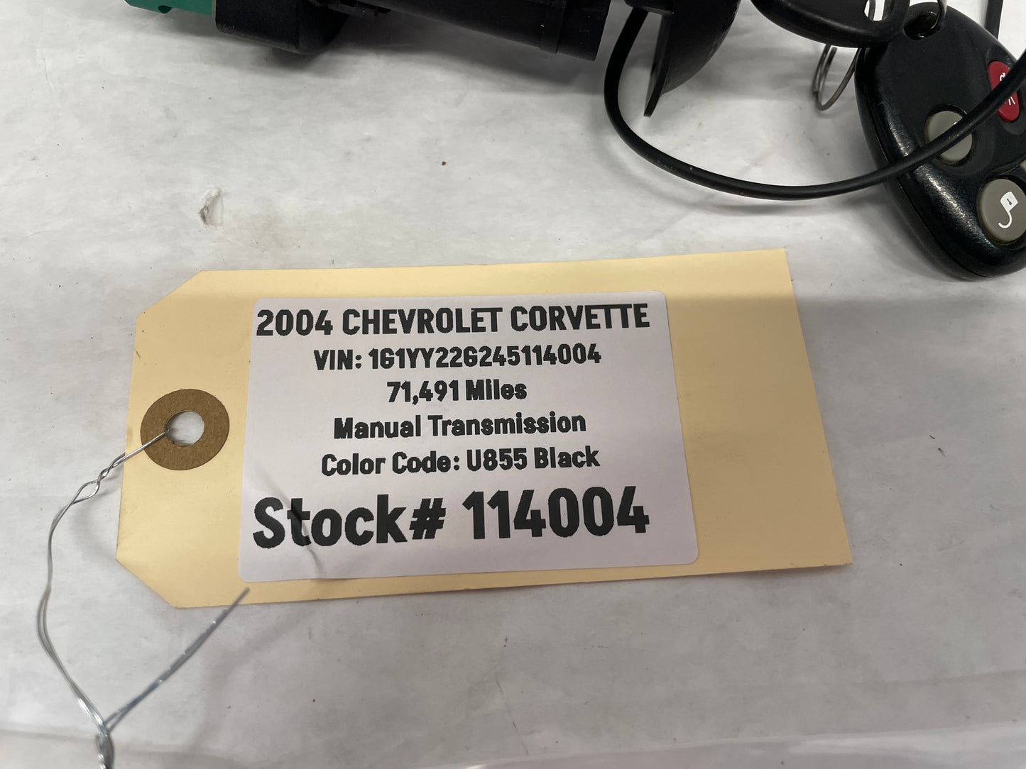 2004 Chevy C5 Corvette Ignition Switch w/ Key OEM - Day's Parts Yard