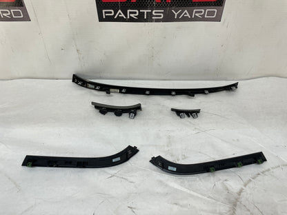 2010 Cadillac CTS-V Sedan Carbon Fiber Dash Console Trim Panel Molding Inserts OEM