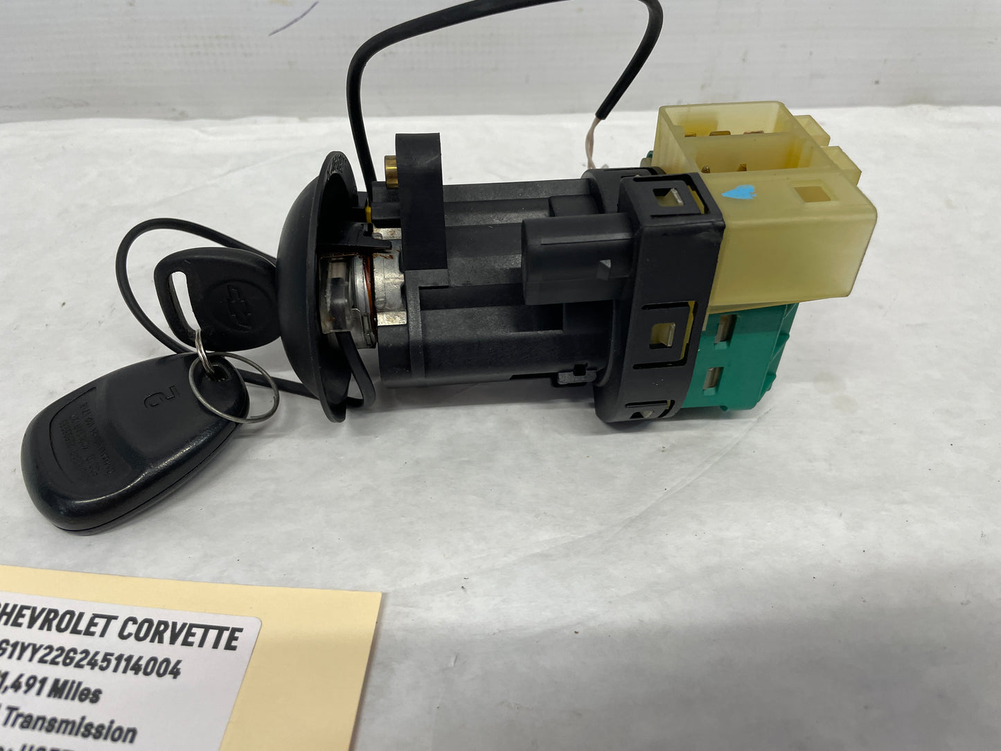 2004 Chevy C5 Corvette Ignition Switch w/ Key OEM - Day's Parts Yard