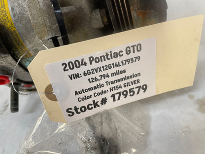 2004 Pontiac GTO AC Air Conditioner Compressor w/ Hardware OEM