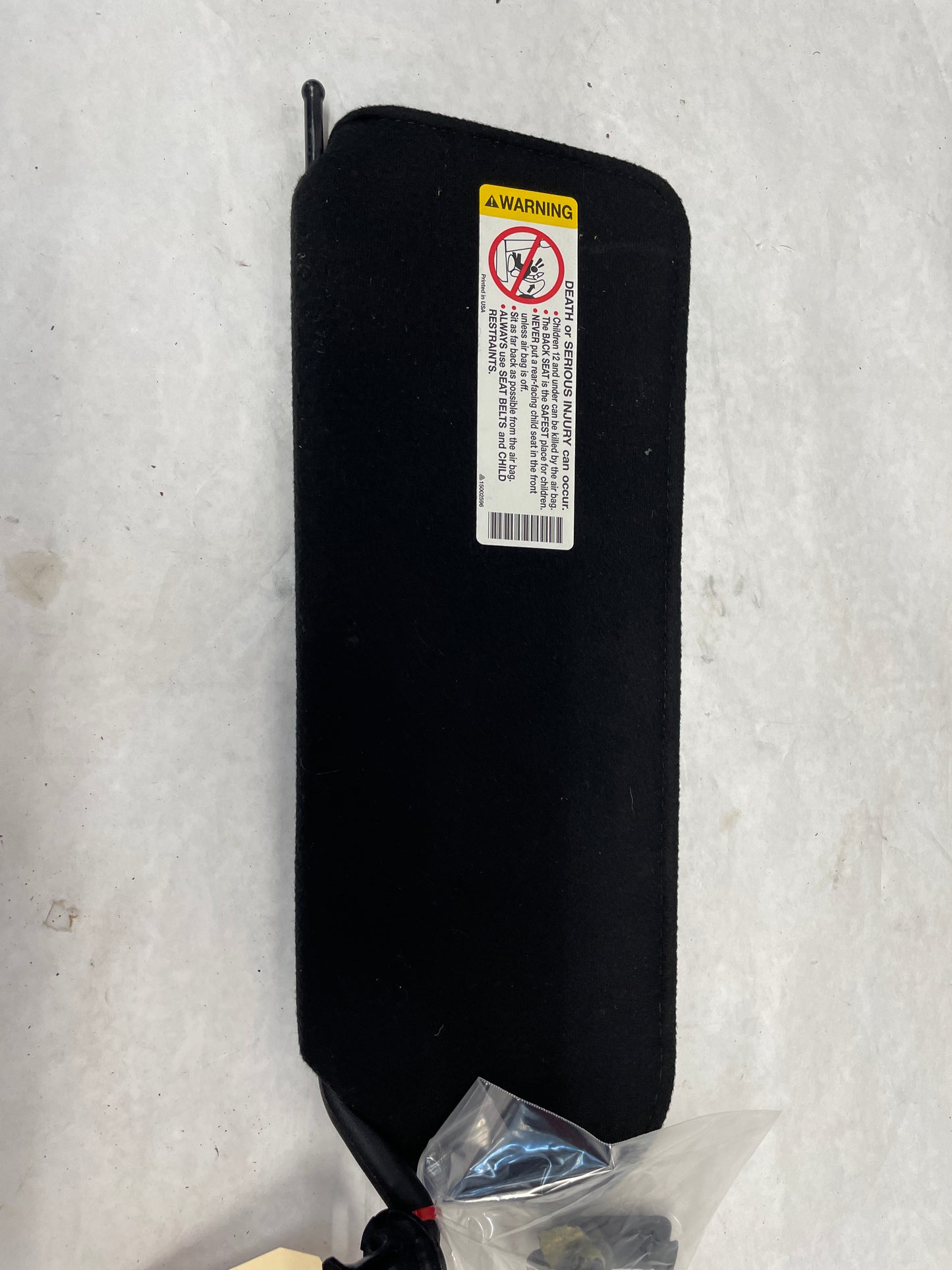 2004 Chevy C5 Corvette RH & LH Sun Visor Sunvisors w/ Clips OEM - Day's Parts Yard