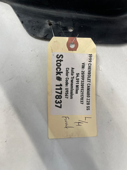 1999 Chevy Camaro Z28 LH Driver Front Fender Wheel House Well Liner OEM