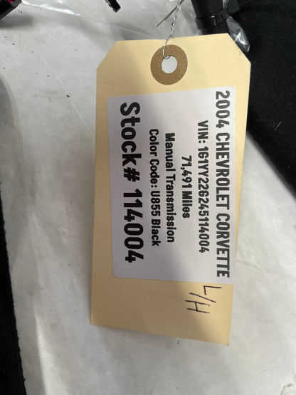 2004 Chevy C5 Corvette RH & LH Sun Visor Sunvisors w/ Clips OEM - Day's Parts Yard