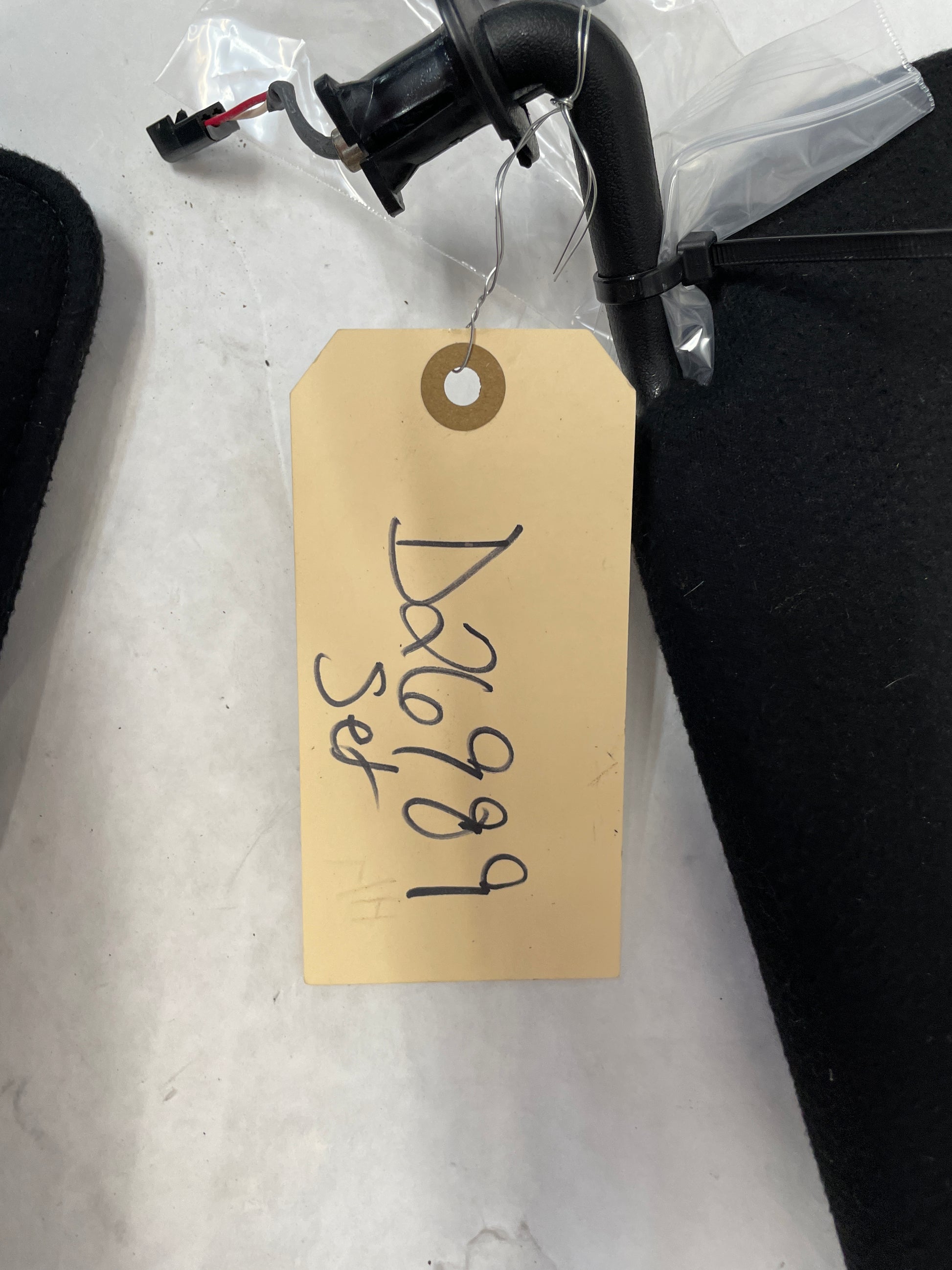 2004 Chevy C5 Corvette RH & LH Sun Visor Sunvisors w/ Clips OEM - Day's Parts Yard