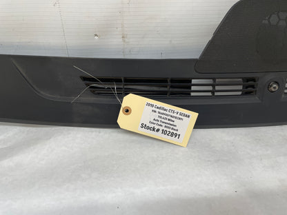 2010 Cadillac CTS-V Dashboard Dash Vent Windshield Defroster Trim Panel Grille OEM