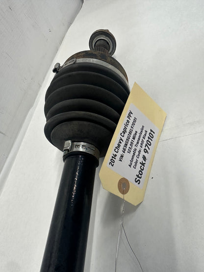 2014 Chevy Caprice PPV LH Driver Rear CV Axle Half Shaft OEM - Day's Parts Yard