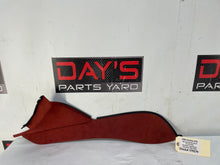 2004 Pontiac GTO LH Driver Center Console Suede Insert Trim Panel OEM Red