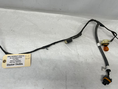 2004 Chevy Corvette Front Bumper Fog Light Wire Wiring Harness OEM