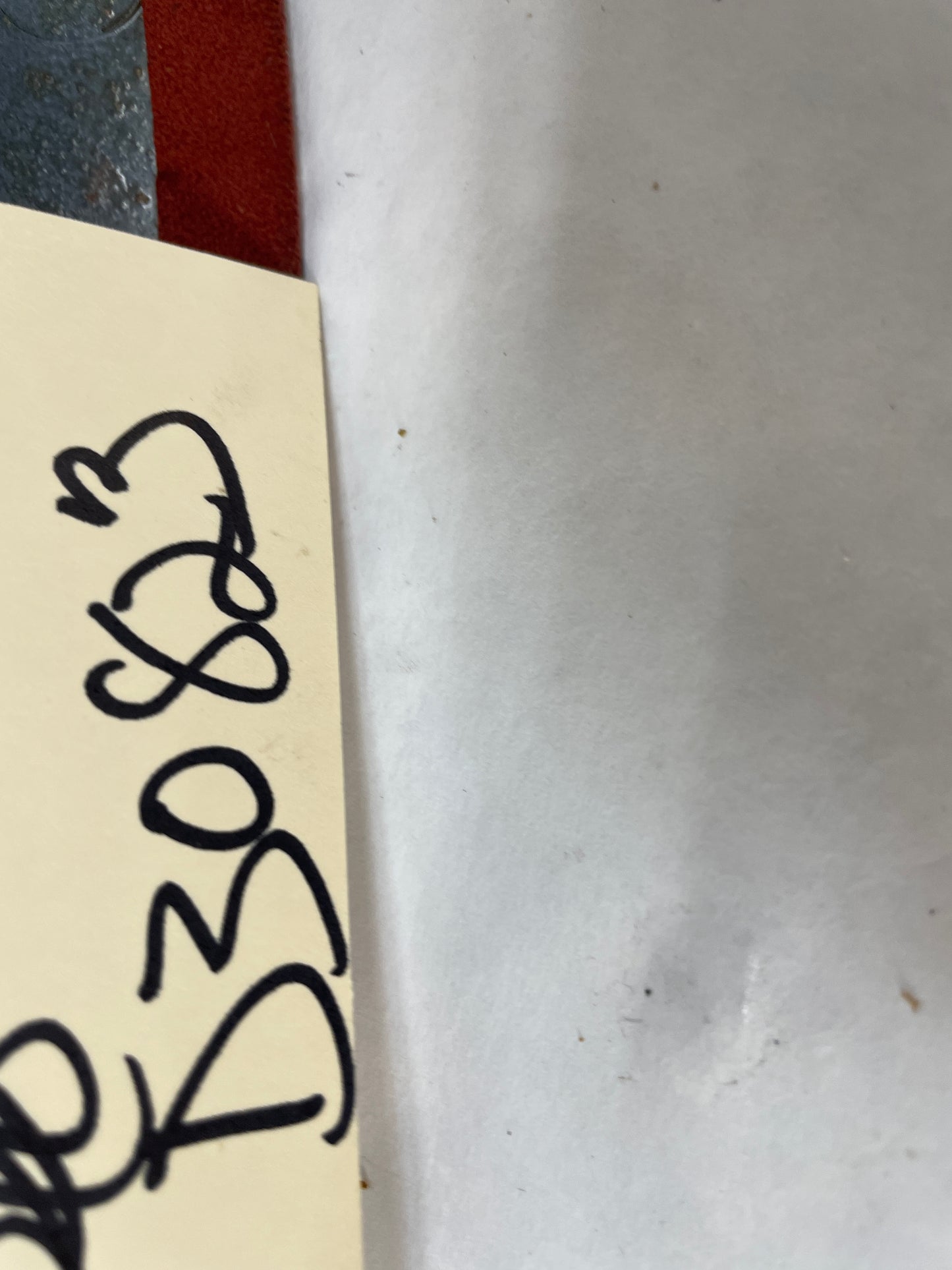 2004 Pontiac GTO LH Driver Center Console Suede Insert Trim Panel OEM Red