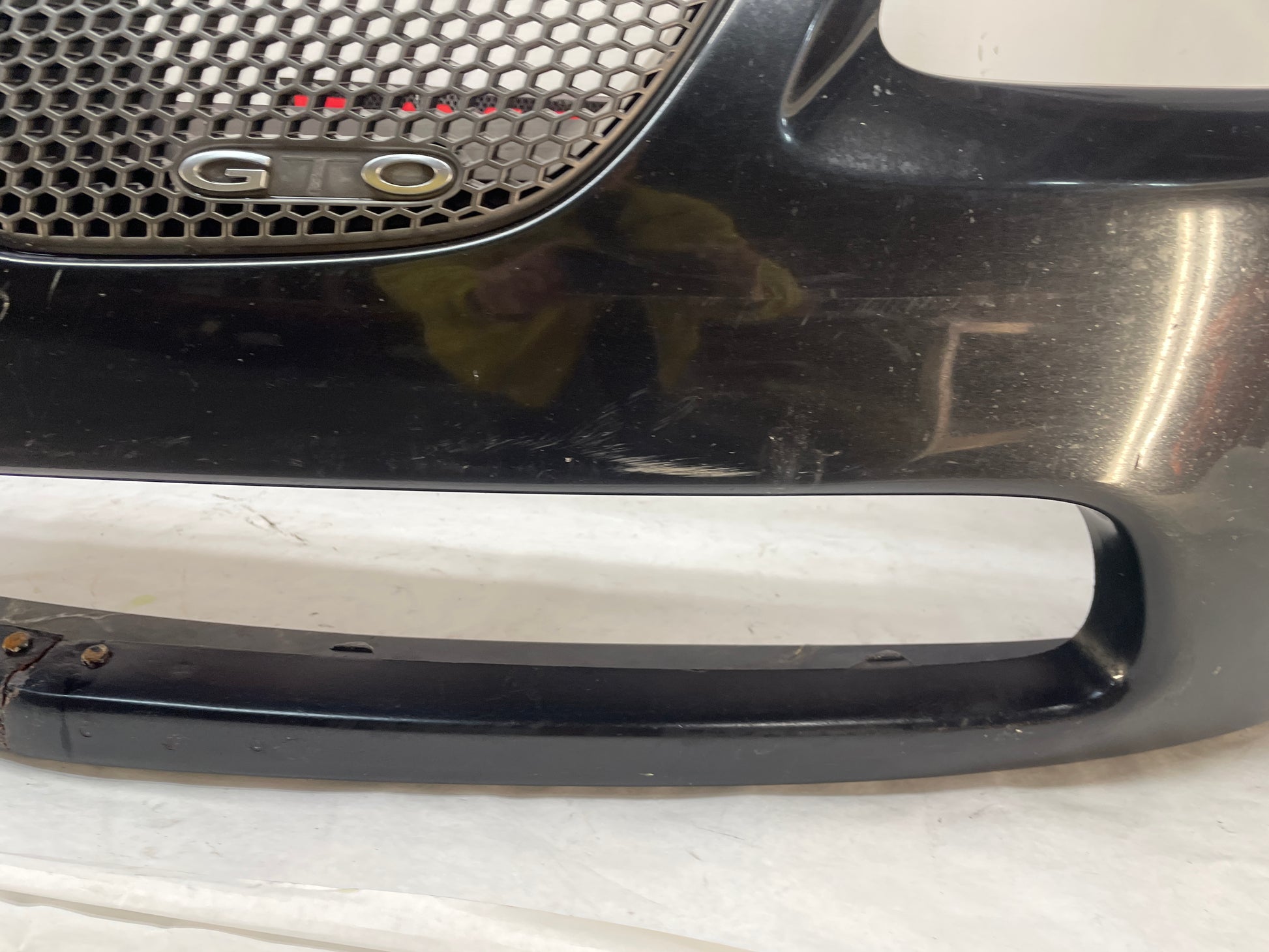 2004 Pontiac GTO Front Bumper Cover Fascia Black OEM - Day's Parts Yard