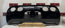 2004 Chevy C5 Corvette Rear Bumper Cover Black OEM