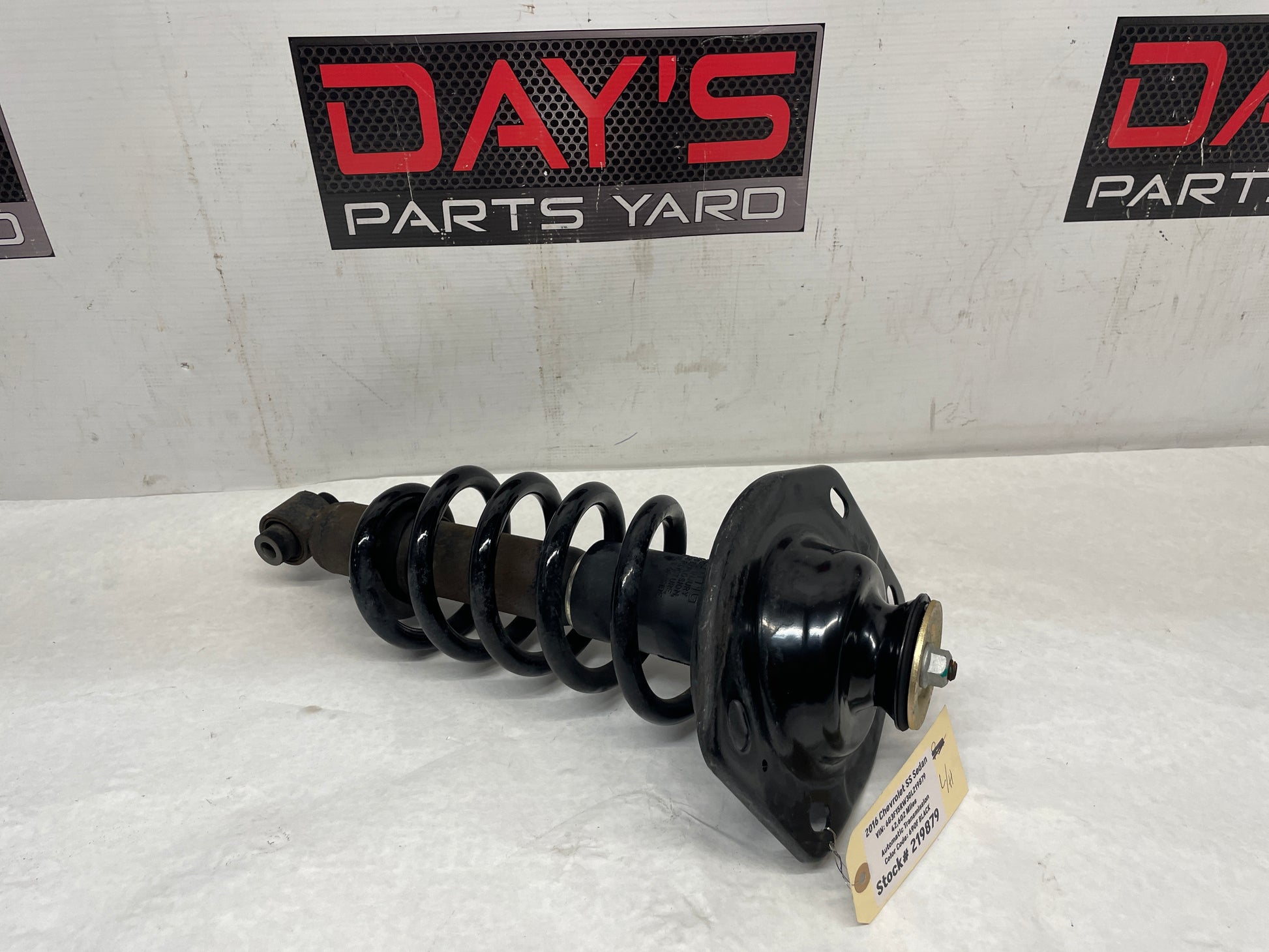 2016 Chevy SS Sedan LH Driver Rear Magnetic Ride Shock Strut Absorber Assembly OEM - Day's Parts Yard