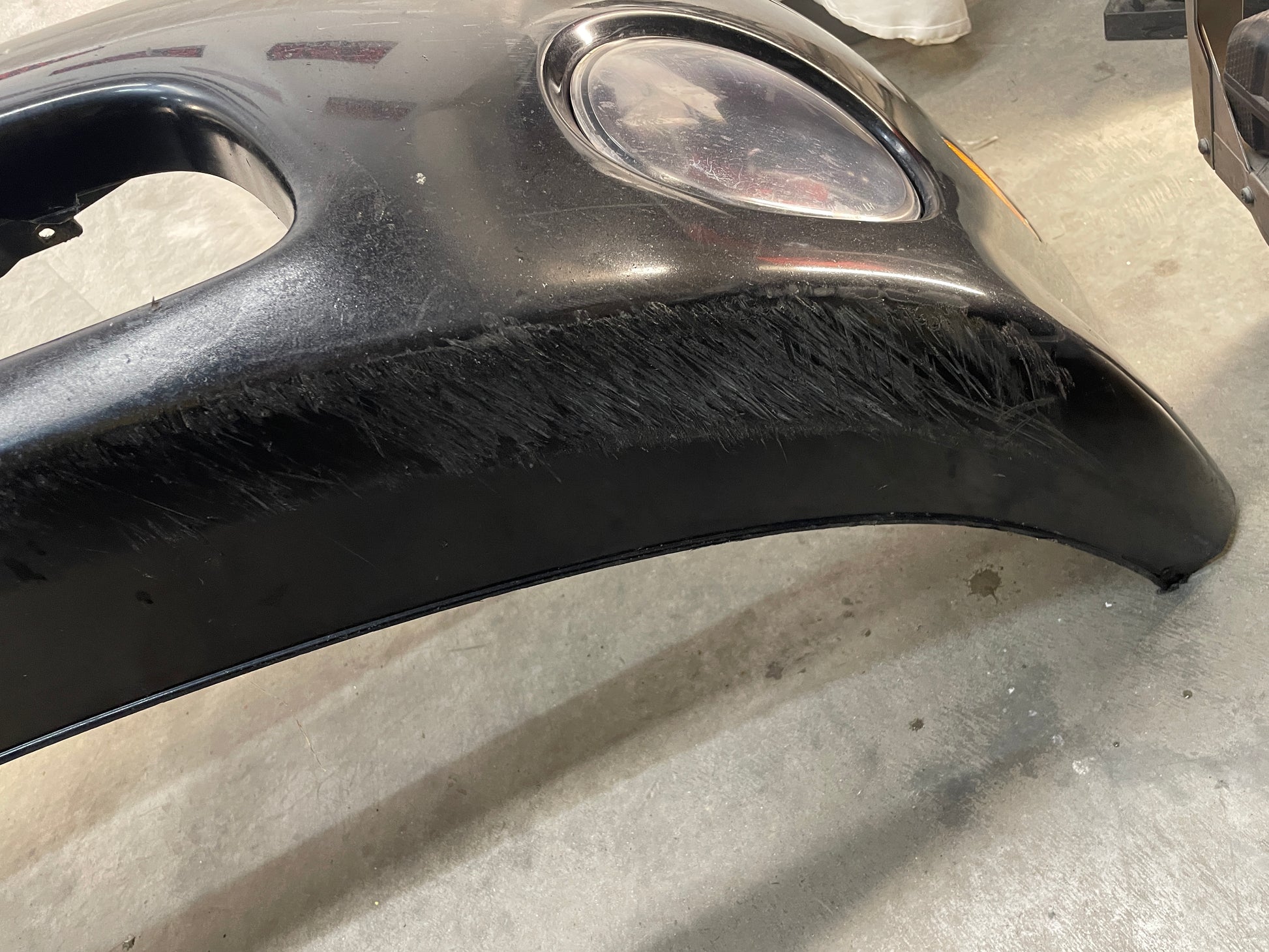 2004 Pontiac GTO Front Bumper Cover Fascia Black OEM - Day's Parts Yard