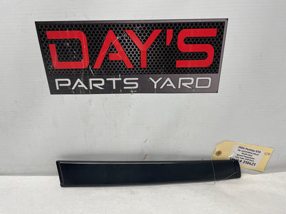 2004 Pontiac GTO LH Driver Exterior B Pillar Window Trim Applique Cover OEM - Day's Parts Yard