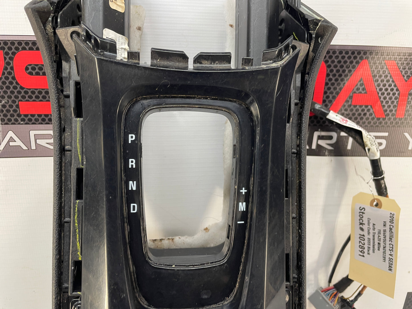 2010 Cadillac CTS-V Sedan Center Console w/ Automatic Shifter OEM