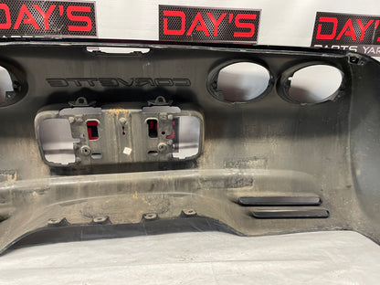 2004 Chevy C5 Corvette Rear Bumper Cover Black OEM