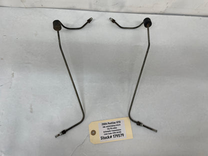 2004 Pontiac GTO RH & LH Rear Suspension Control Arm Hard Brake Lines Tubes Hoses OEM