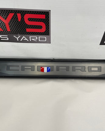 2019 Chevy Camaro ZL1 1LE RH & LH Illuminated Door Sill Scuff OEM