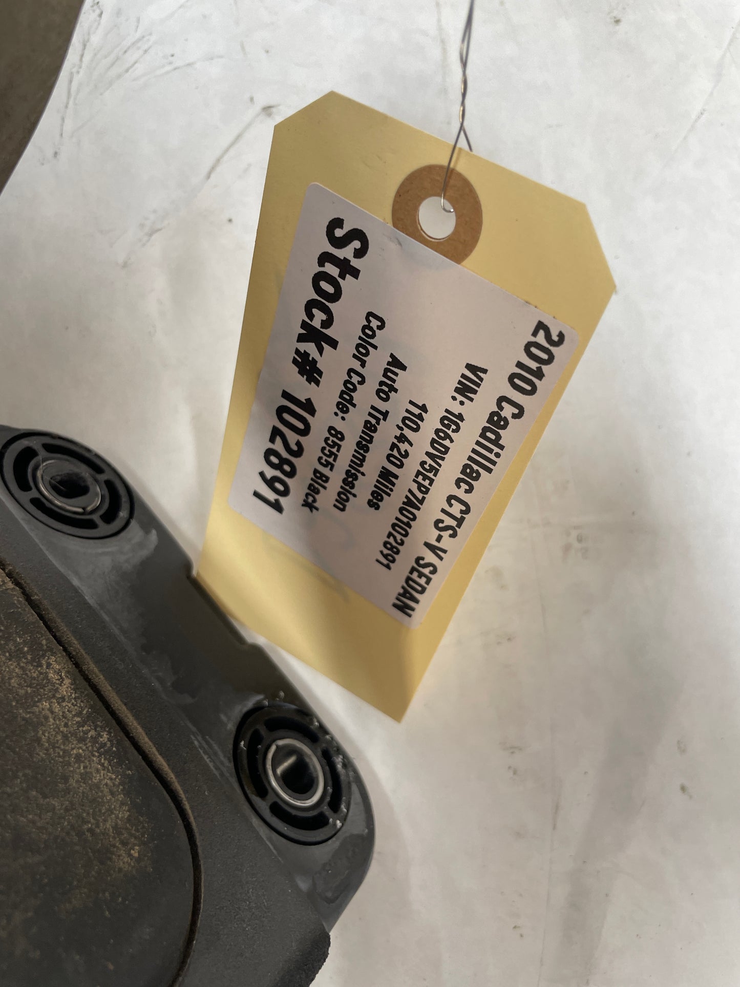 2010 Cadillac CTS-V Sedan Center Console w/ Automatic Shifter OEM