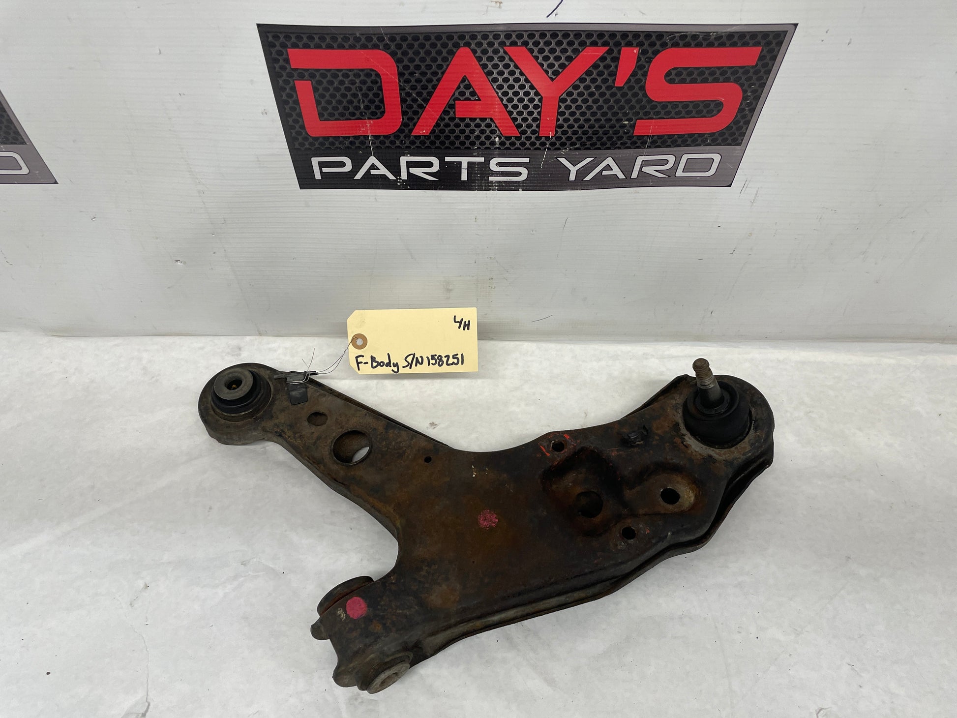 2002 Chevy Camaro Z28 LH Driver Front Lower Control Arm OEM - Day's Parts Yard
