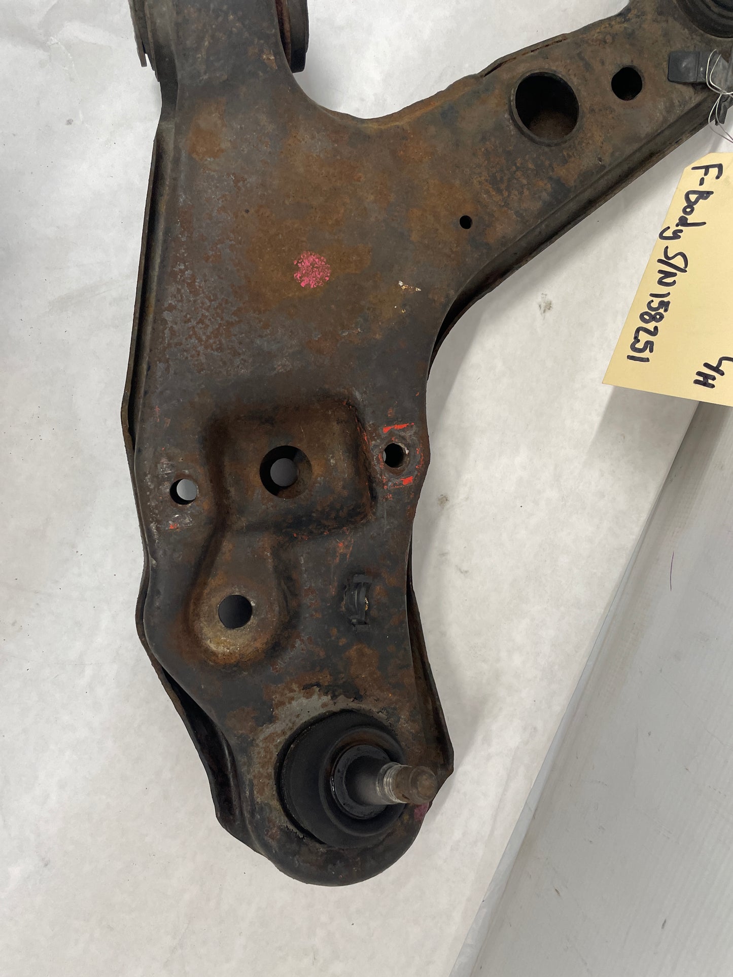 2002 Chevy Camaro Z28 LH Driver Front Lower Control Arm OEM - Day's Parts Yard