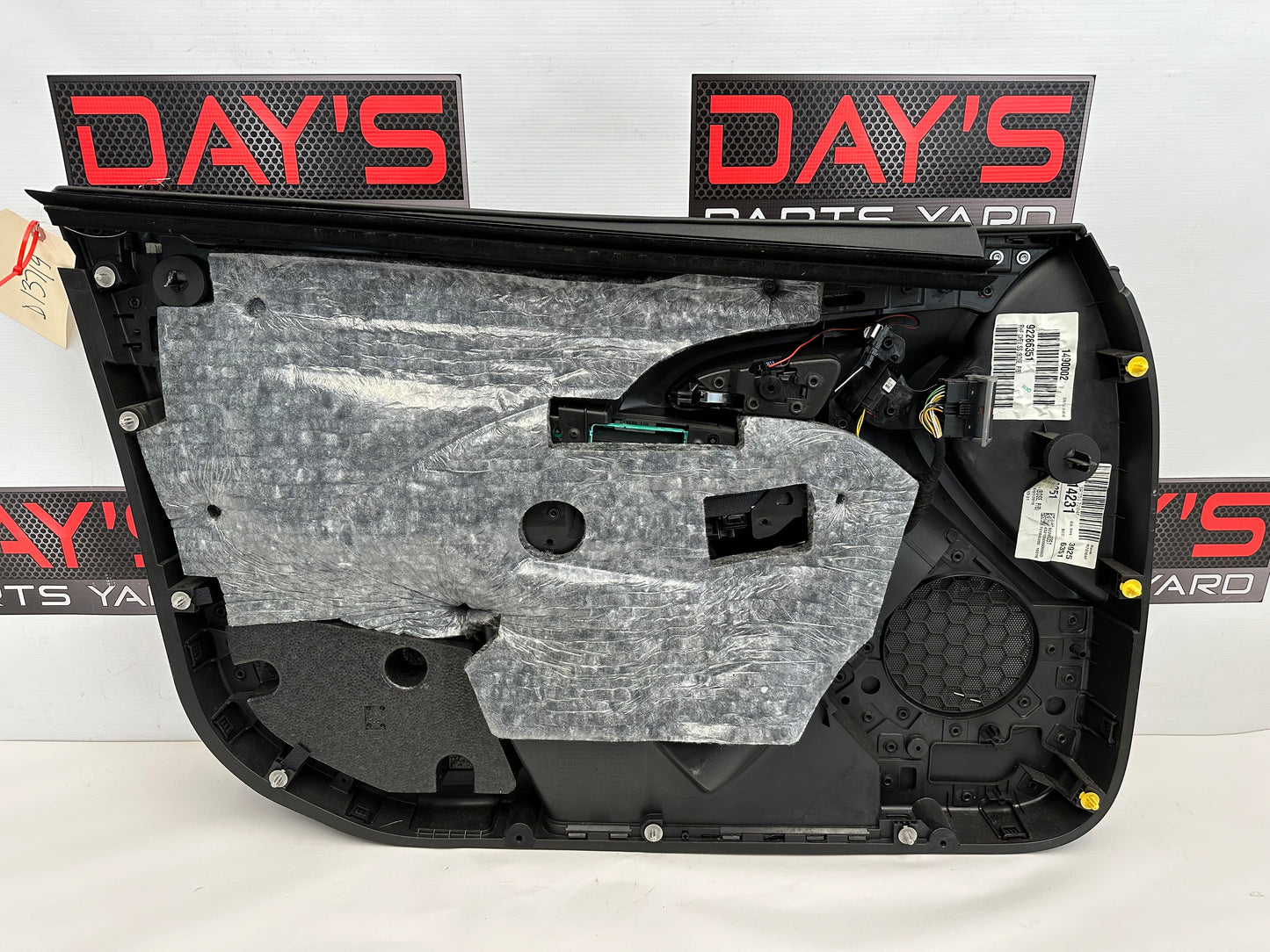 2016 Chevy SS Sedan Front RH Passenger Door Panel OEM - Day's Parts Yard