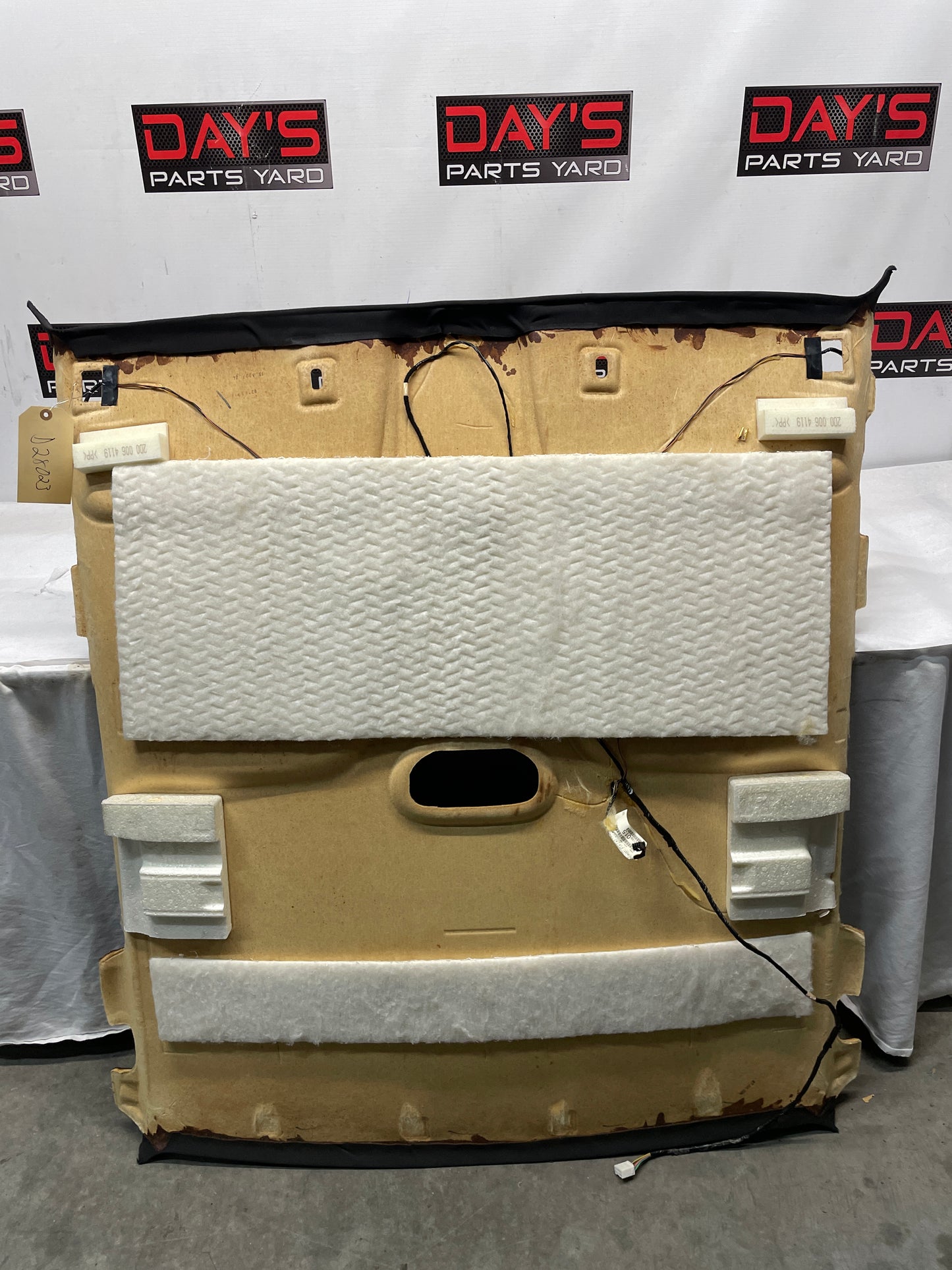 2004 Pontiac GTO Head Liner Headliner Ebony OEM - Day's Parts Yard