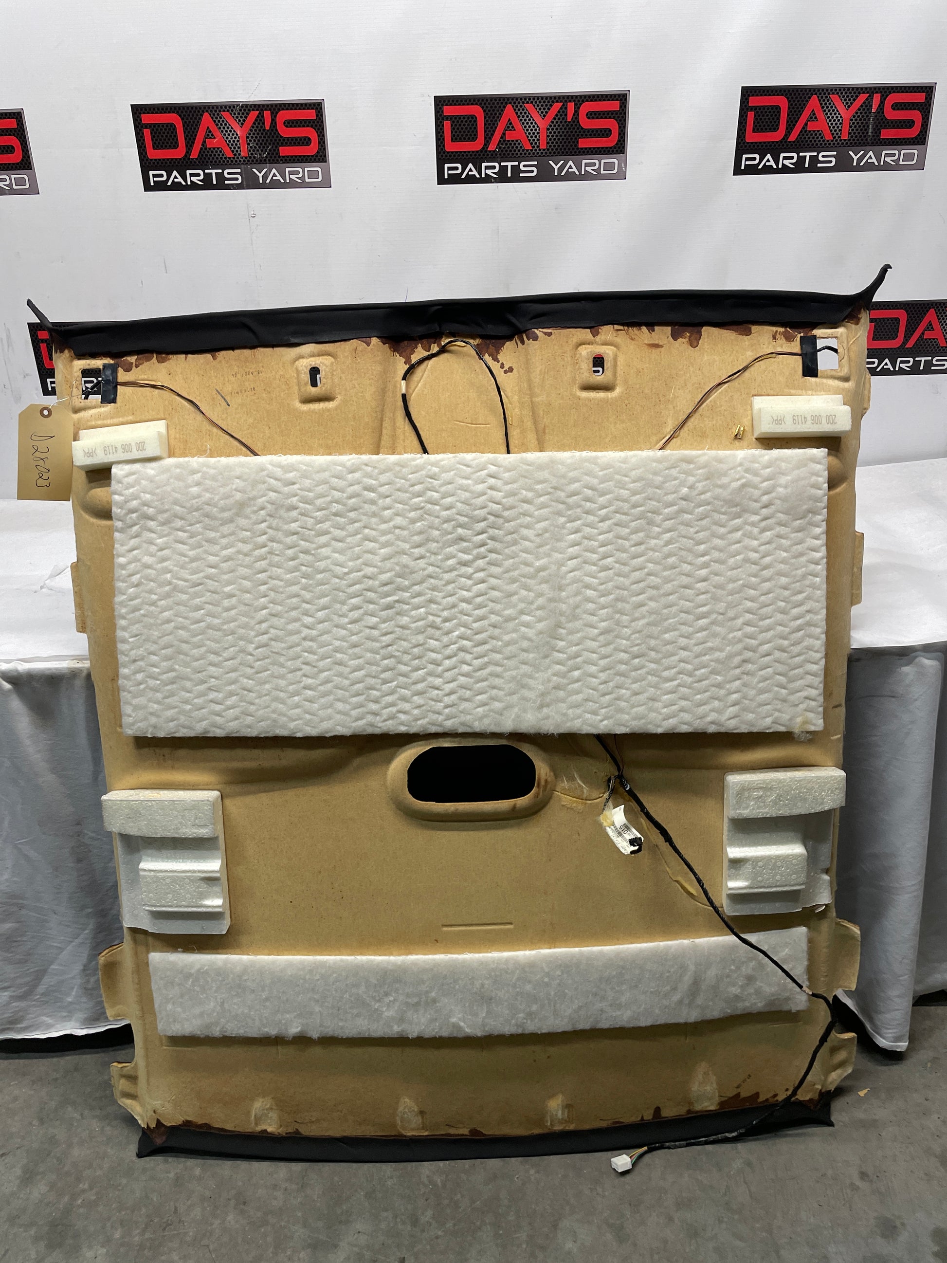 2004 Pontiac GTO Head Liner Headliner Ebony OEM - Day's Parts Yard