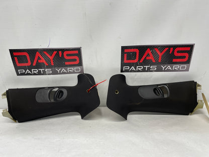 2004 Pontiac GTO RH & LH Interior Upper B Pillar Seat Belt Trim OEM - Day's Parts Yard