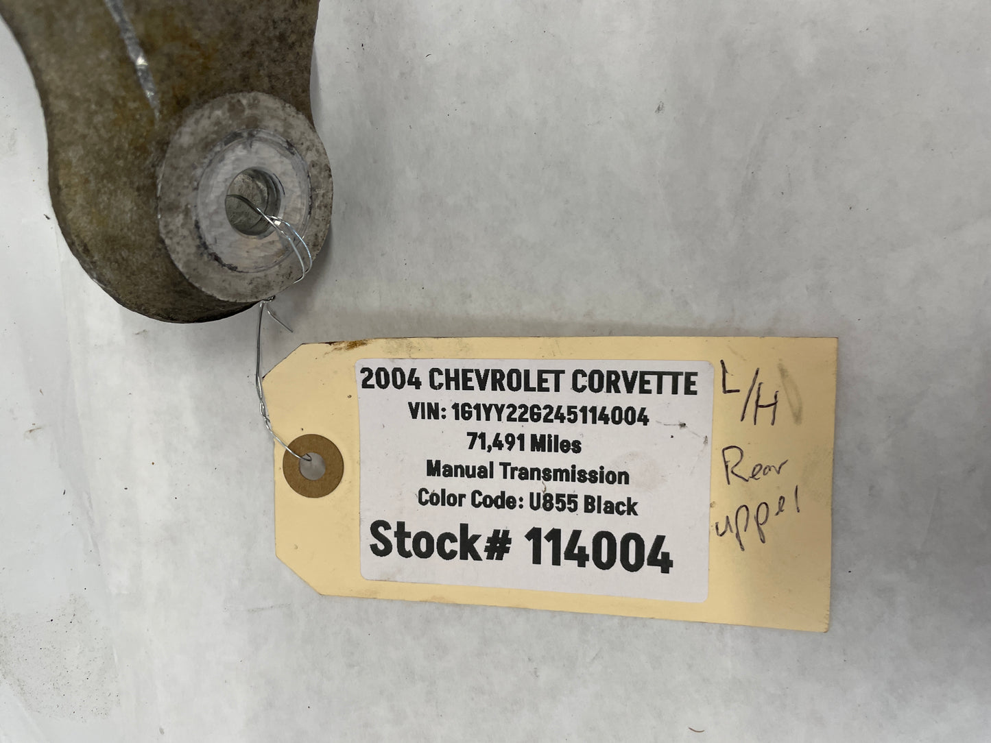 2004 Chevy C5 Corvette LH Driver Rear Suspension Upper Control Arm OEM