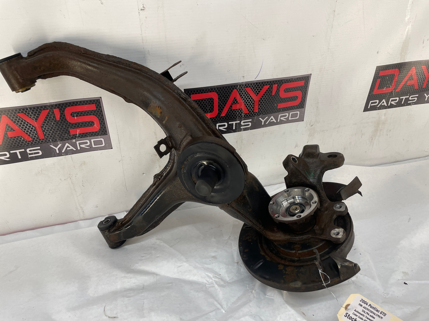 2004 Pontiac GTO LH Driver Rear Suspension Trailing Control Arm OEM