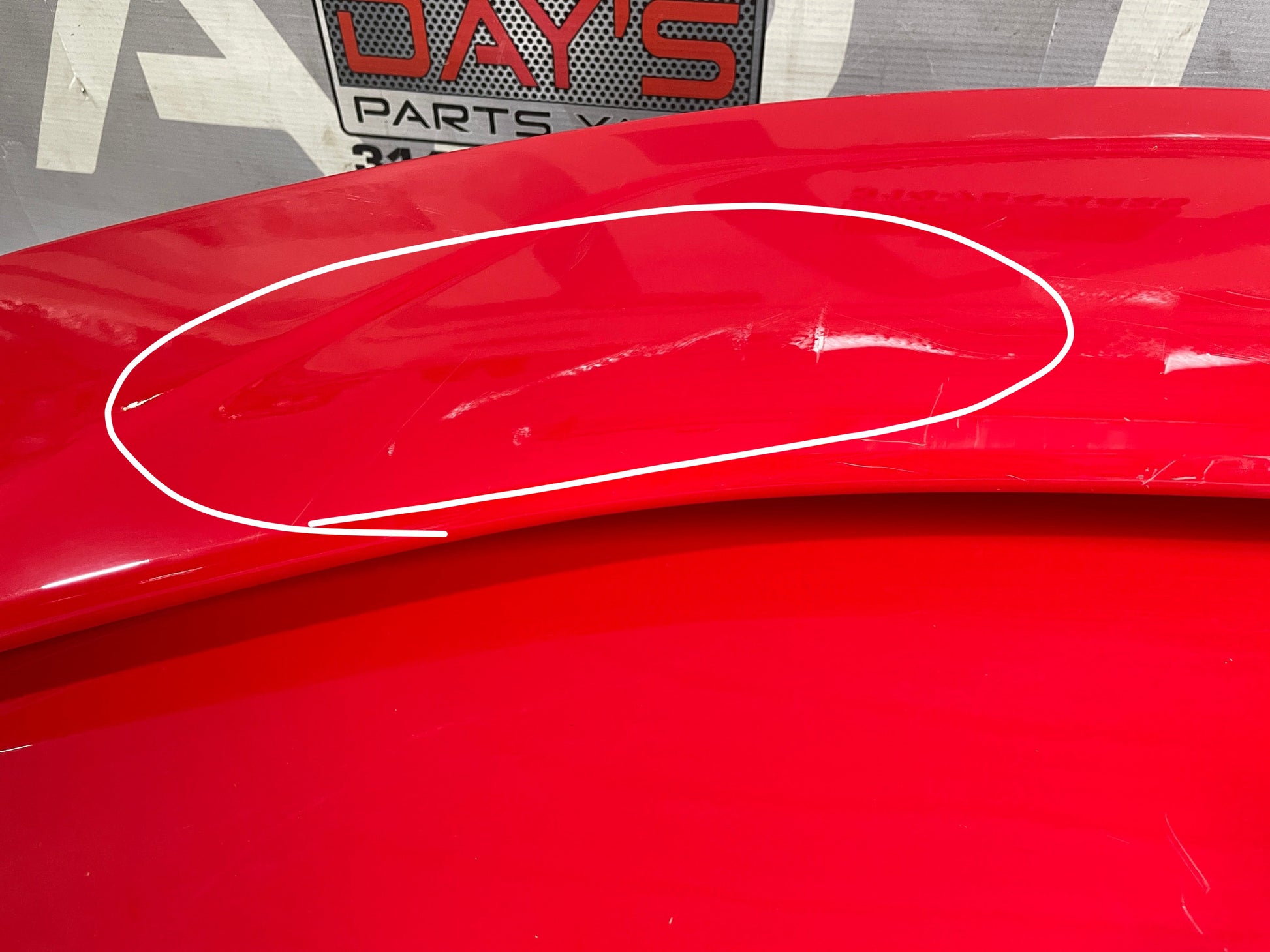 2017 Chevy Camaro SS Trunk Deck Lid OEM - Day's Parts Yard
