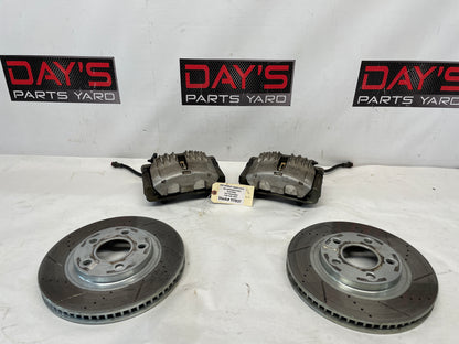 1999 Chevy Camaro Z28 SS RH & LH Front Brake Calipers & Rotors OEM