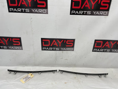 2008 Pontiac G8 GT LH & RH Silver Dash Trim Accent Applique Panel OEM - Day's Parts Yard