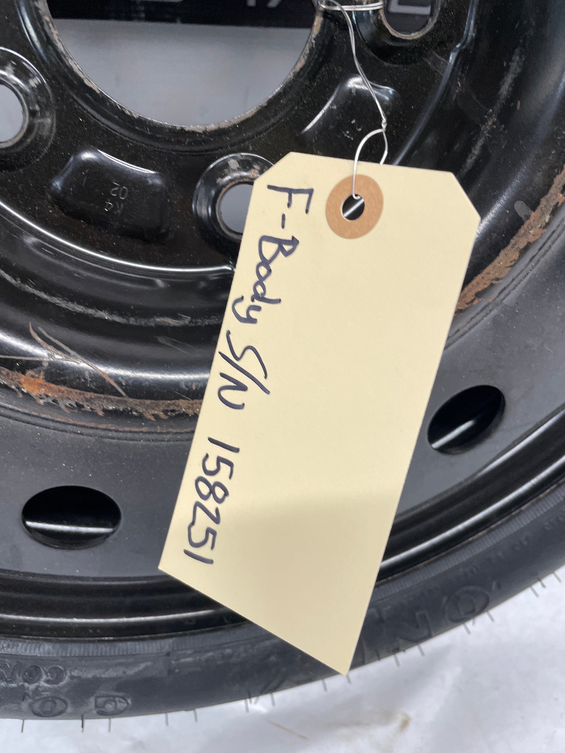 2002 Chevy Camaro Z28 Goodyear Spare Tire T135/60R16 OEM - Day's Parts Yard