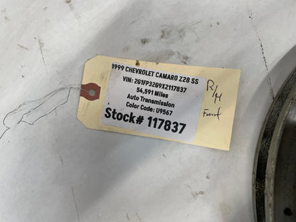 1999 Chevy Camaro Z28 SS RH & LH Front Brake Calipers & Rotors OEM
