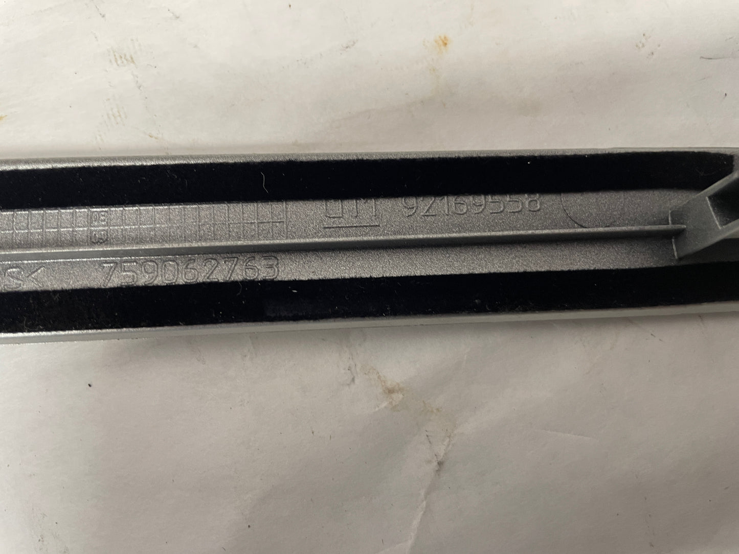 2008 Pontiac G8 GT LH & RH Silver Dash Trim Accent Applique Panel OEM - Day's Parts Yard