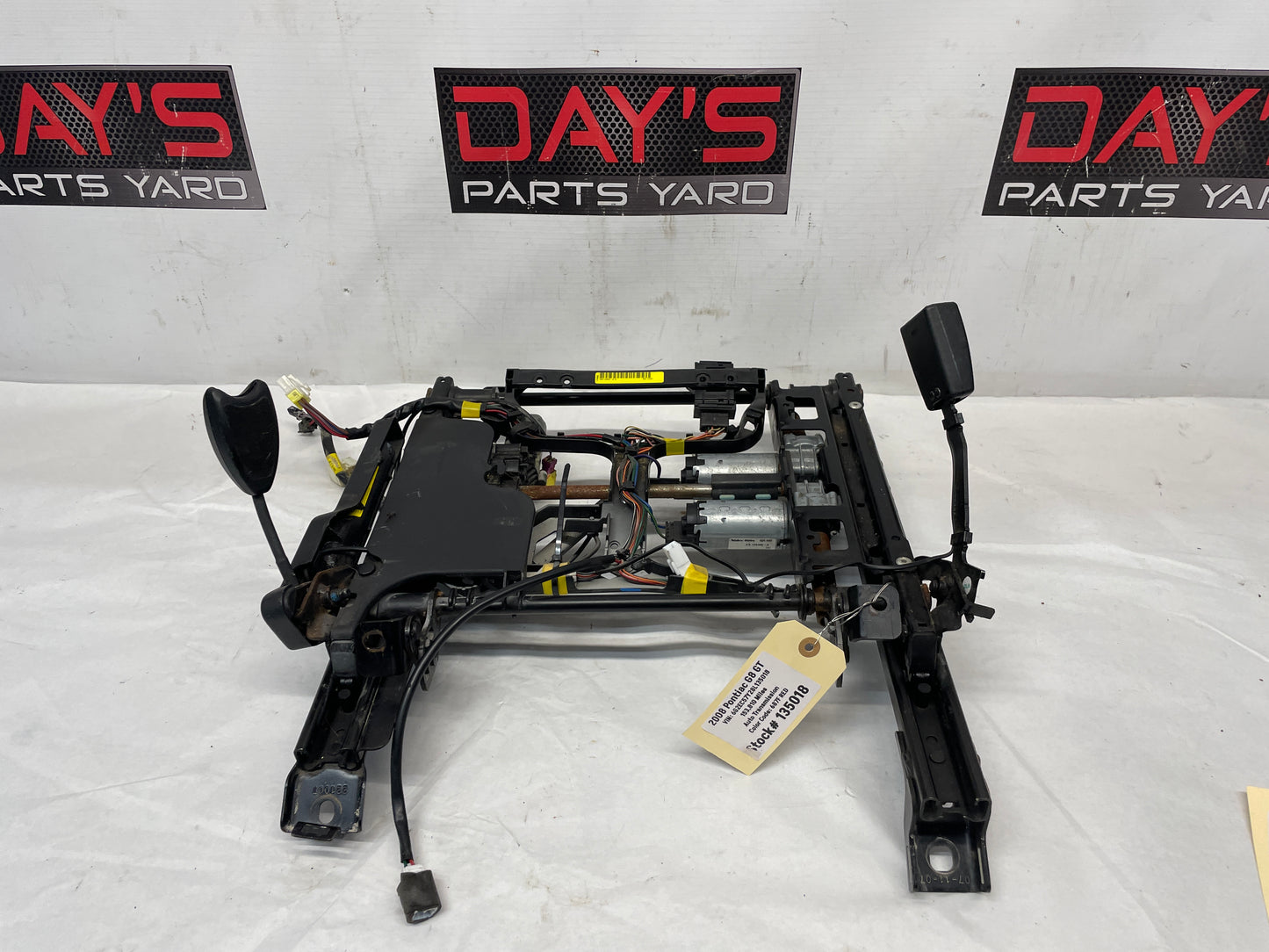 2008 Pontiac G8 GT LH Driver Front Seat Track Electric Frame Adjuster Motor OEM