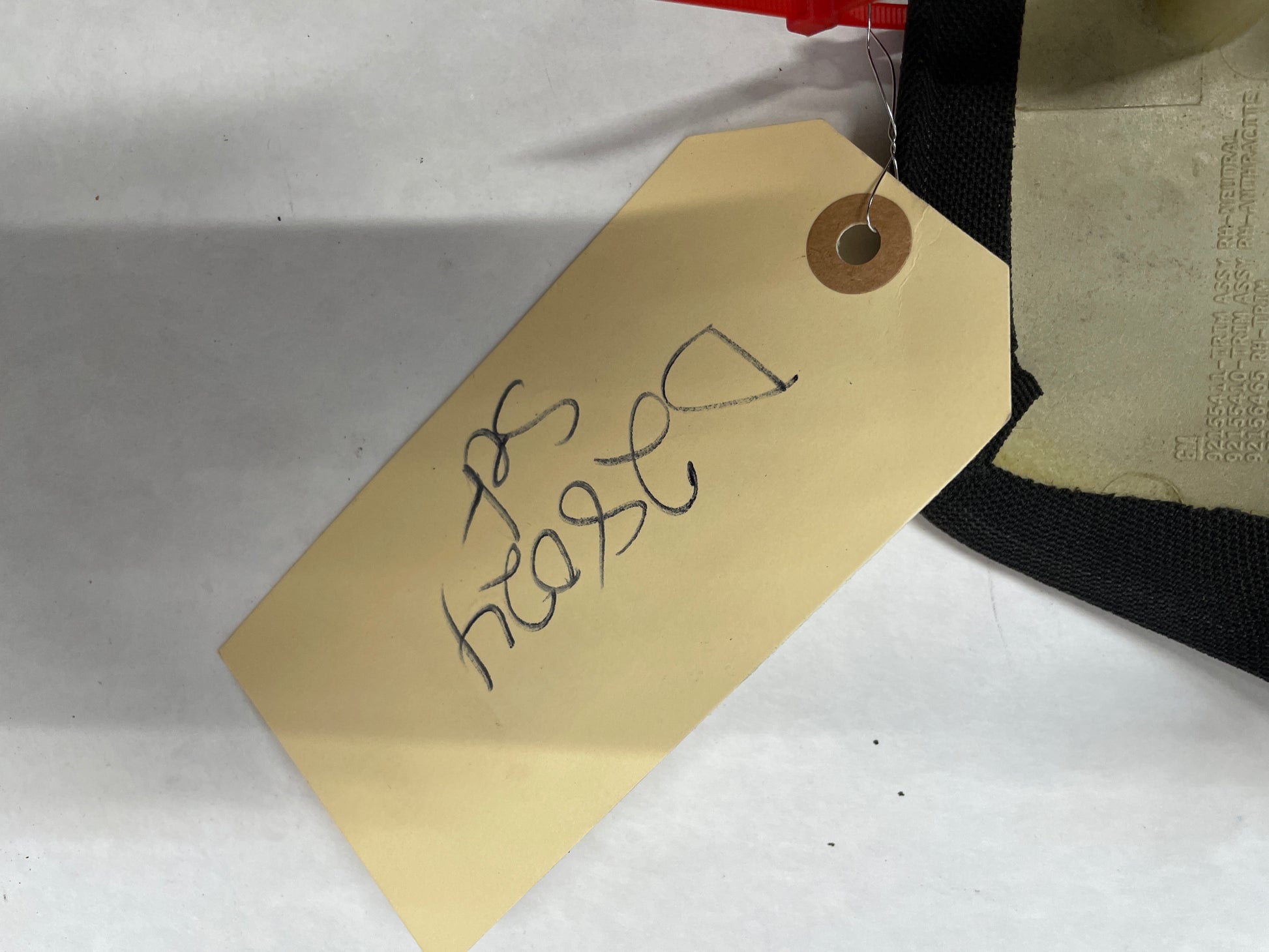 2004 Pontiac GTO RH & LH Interior Upper B Pillar Seat Belt Trim OEM - Day's Parts Yard