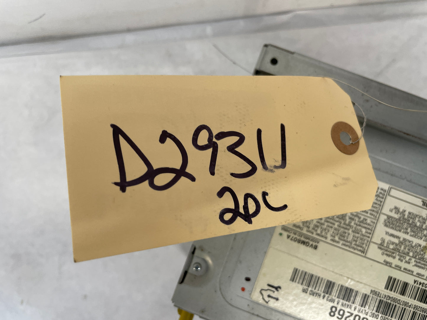 2010 Cadillac CTS-V Sedan Navigation Pop Up Touch Screen Display Unit w/ Radio Unit OEM