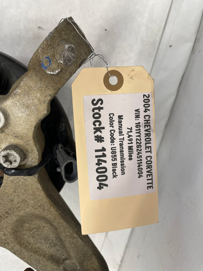 2004 Chevy Corvette RH Passenger Front Suspension Spindle Knuckle Hub OEM