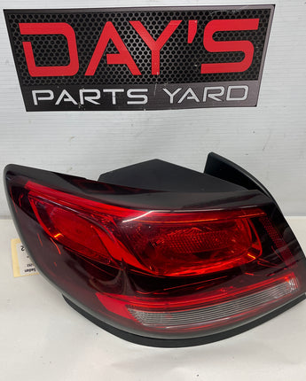 2017 Chevy SS Sedan LH Driver Outer Tail Light Taillight Lamp OEM