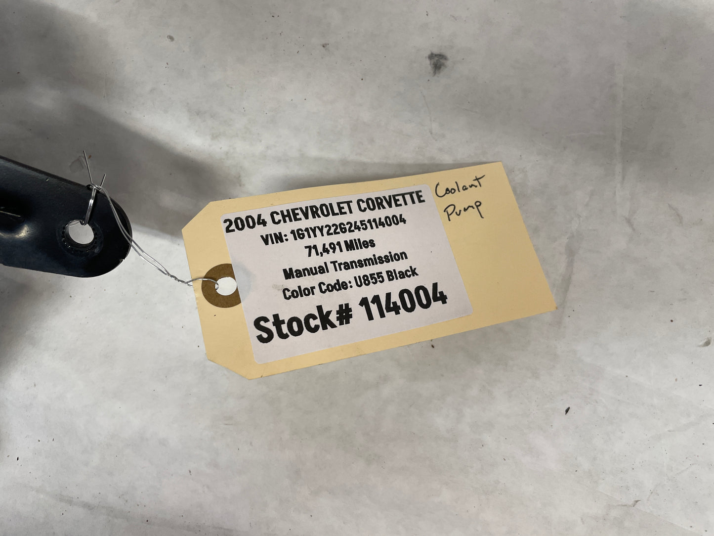 2004 Chevy C5 Corvette Emissions Secondary Air Pump w/ Lines Hoses Tubes OEM