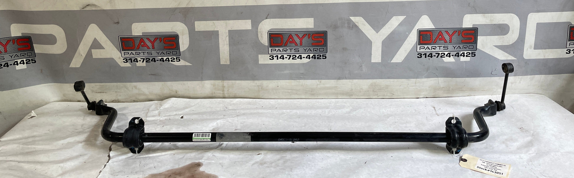 2017 Chevy Camaro SS Rear Sway Bar OEM - Day's Parts Yard