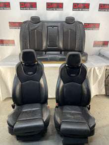 2010 Cadillac CTS-V Sedan Recaro Seats Front & Rear Black Leather OEM