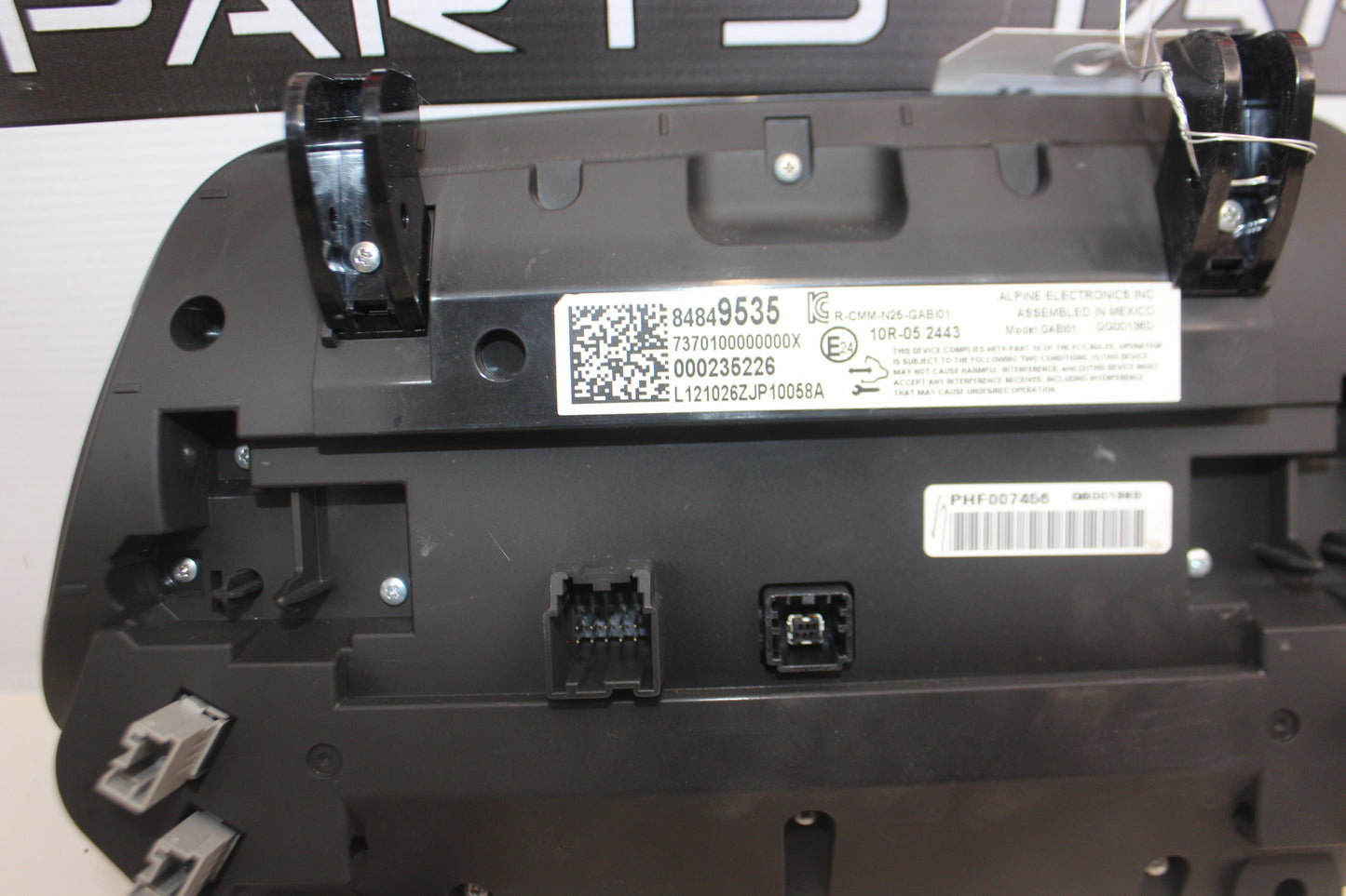 2021 Chevy Camaro SS Navigation Radio Touch Screen Control Panel OEM - Day's Parts Yard