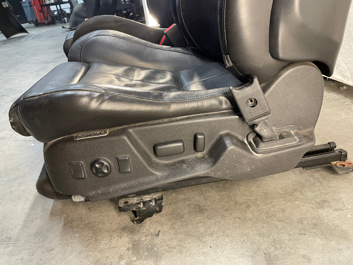 2010 Cadillac CTS-V Sedan Recaro Seats Front & Rear Black Leather OEM