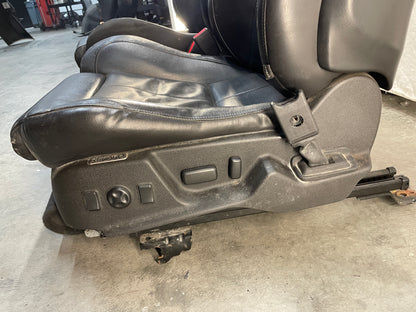 2010 Cadillac CTS-V Sedan Recaro Seats Front & Rear Black Leather OEM