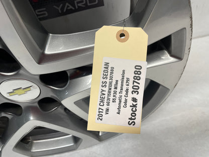 2016 Chevy SS Sedan Factory OEM Front Wheel 19x8.5 OEM - Day's Parts Yard