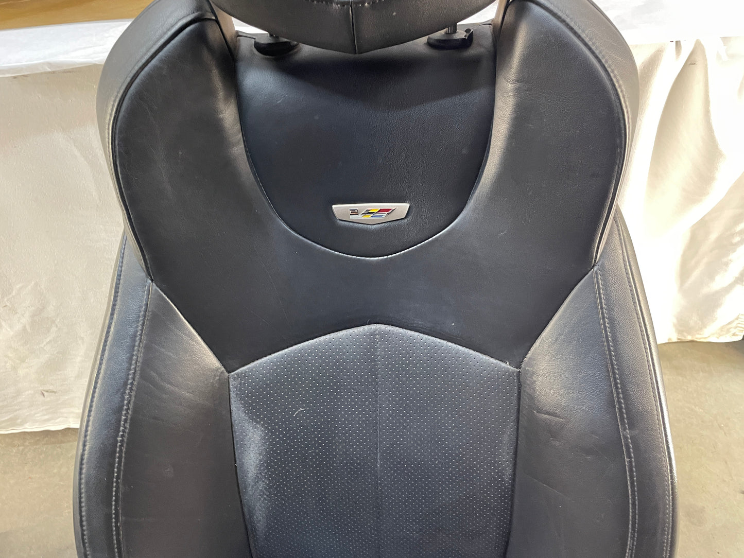2010 Cadillac CTS-V Sedan Recaro Seats Front & Rear Black Leather OEM